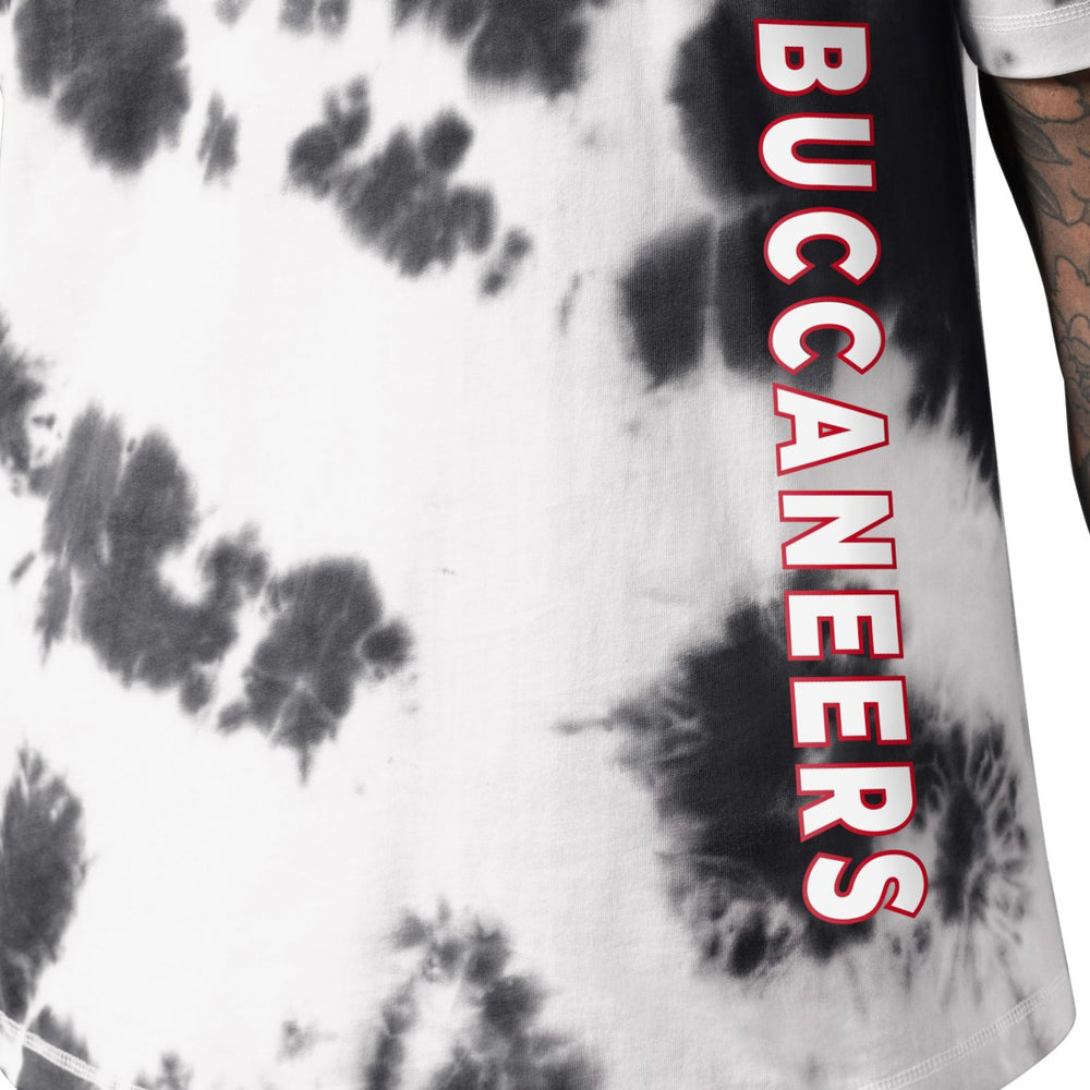 Tampa Bay Buccaneers MSX by Michael Strahan Freestyle Tie-Dye T-Shirt Black