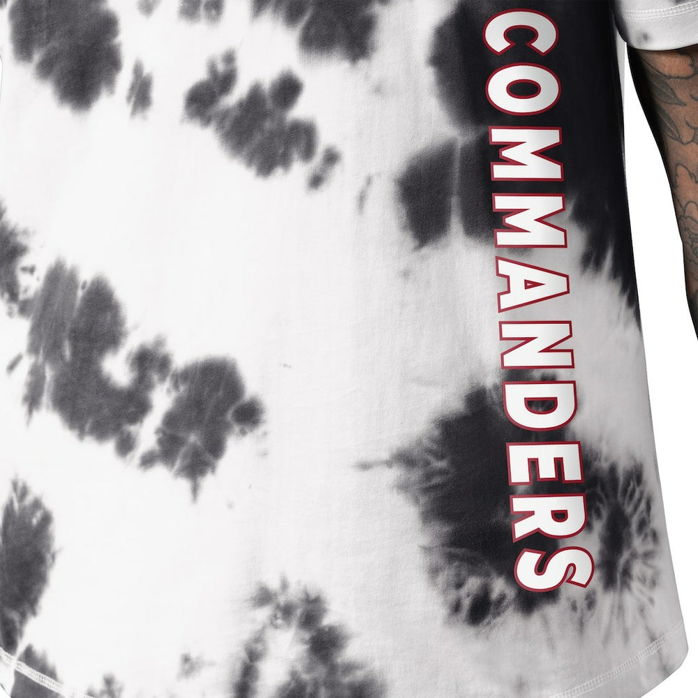 Washington Commanders MSX by Michael Strahan Freestyle Tie-Dye T-Shirt Black