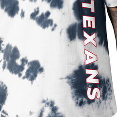 Houston Texans MSX by Michael Strahan Freestyle Tie-Dye T-Shirt Navy