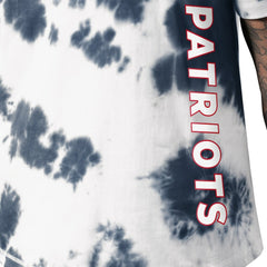 New England Patriots MSX by Michael Strahan Freestyle Tie-Dye T-Shirt Navy