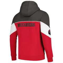 Tampa Bay Buccaneers Starter Running Back Full-Zip Hoodie Red/Pewter