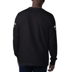 New Orleans Saints Starter Clutch Hit Long Sleeve T-Shirt Black