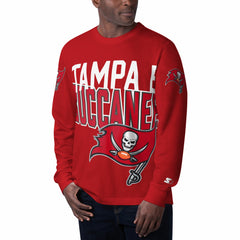 Tampa Bay Buccaneers Starter Clutch Hit Long Sleeve T-Shirt Red
