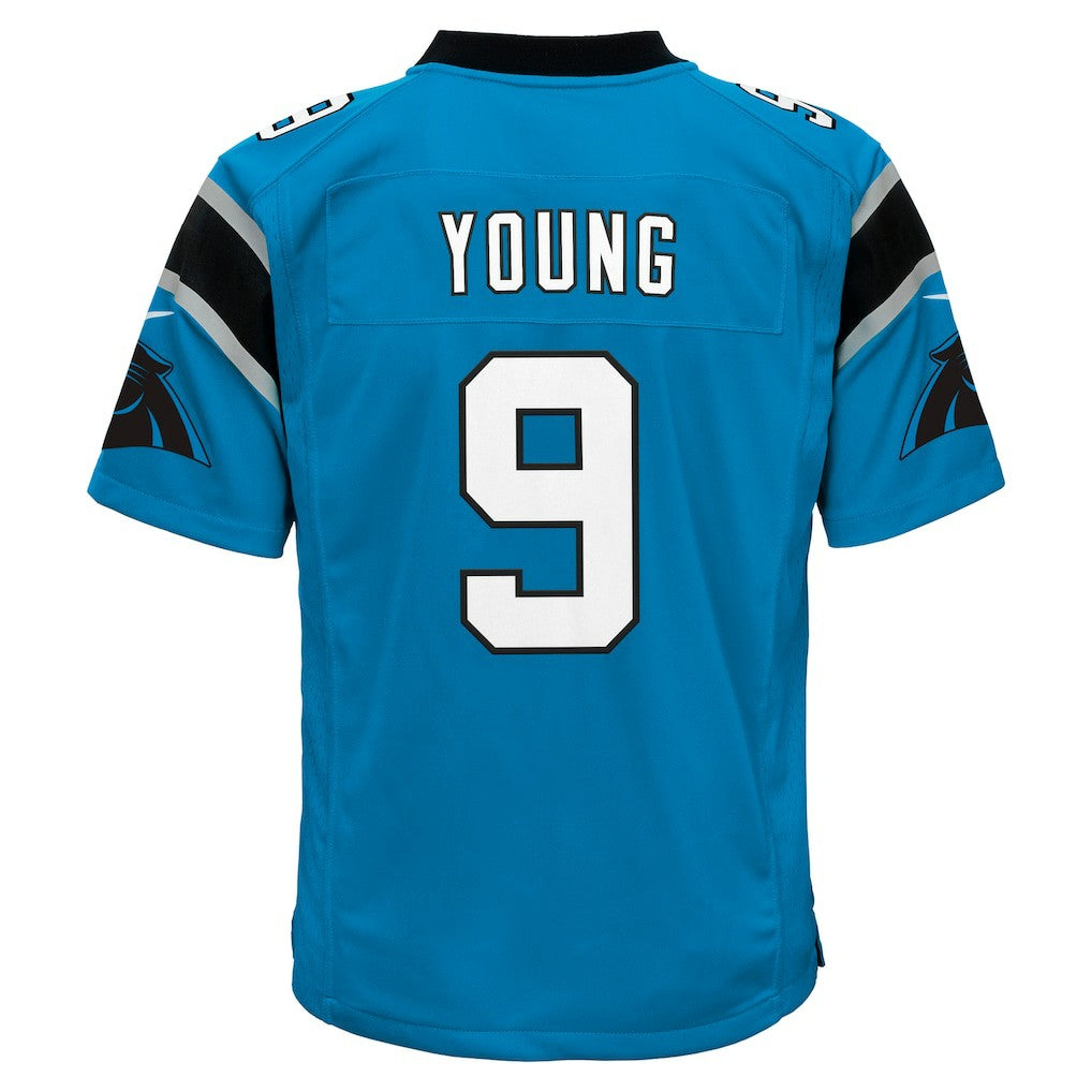 Nike Bryce Young Carolina Panthers Youth Game Jersey Blue