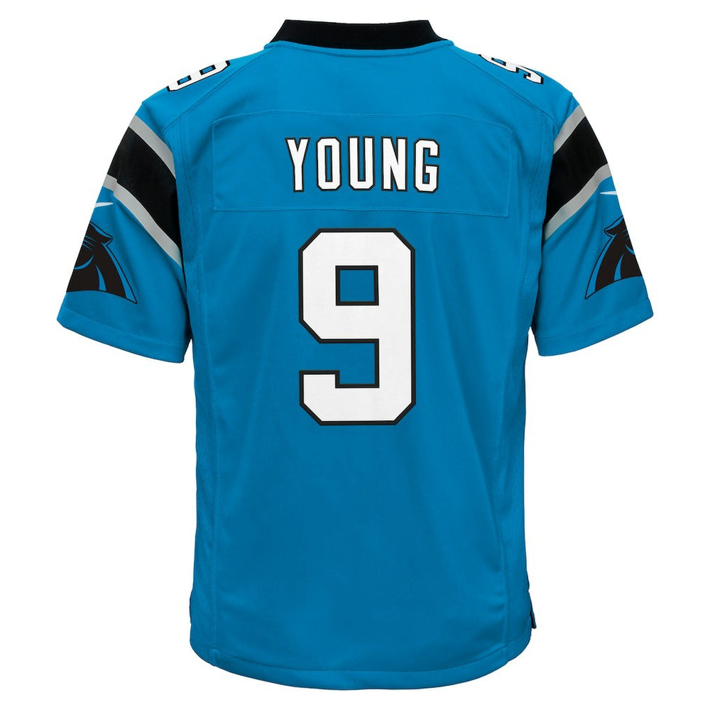 Nike Bryce Young Carolina Panthers Youth Game Jersey Blue