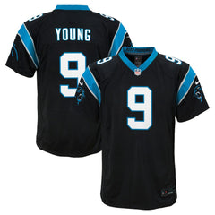 Nike Bryce Young Carolina Panthers Youth Game Jersey Black