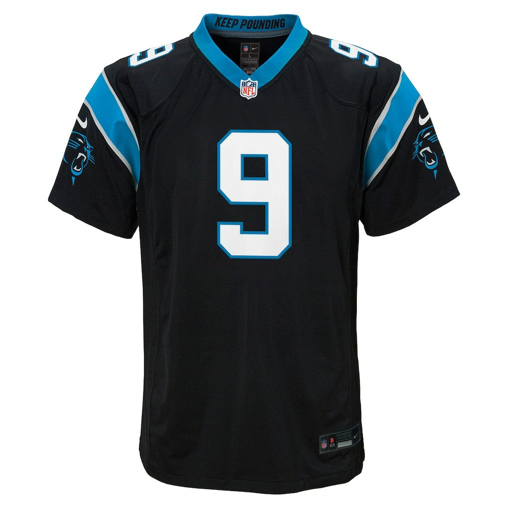 Nike Bryce Young Carolina Panthers Youth Game Jersey Black