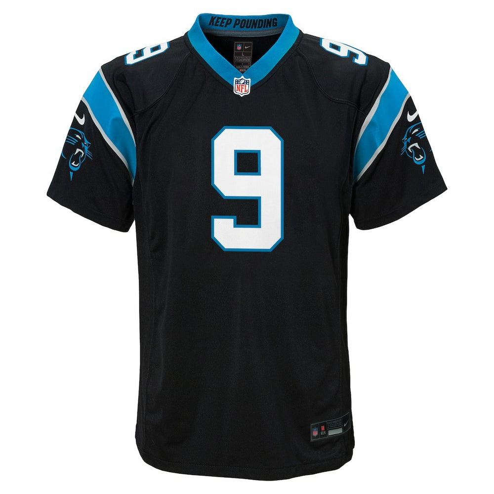 Nike Bryce Young Carolina Panthers Youth Game Jersey Black