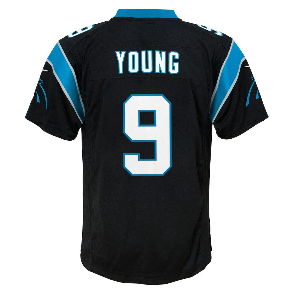 Nike Bryce Young Carolina Panthers Youth Game Jersey Black