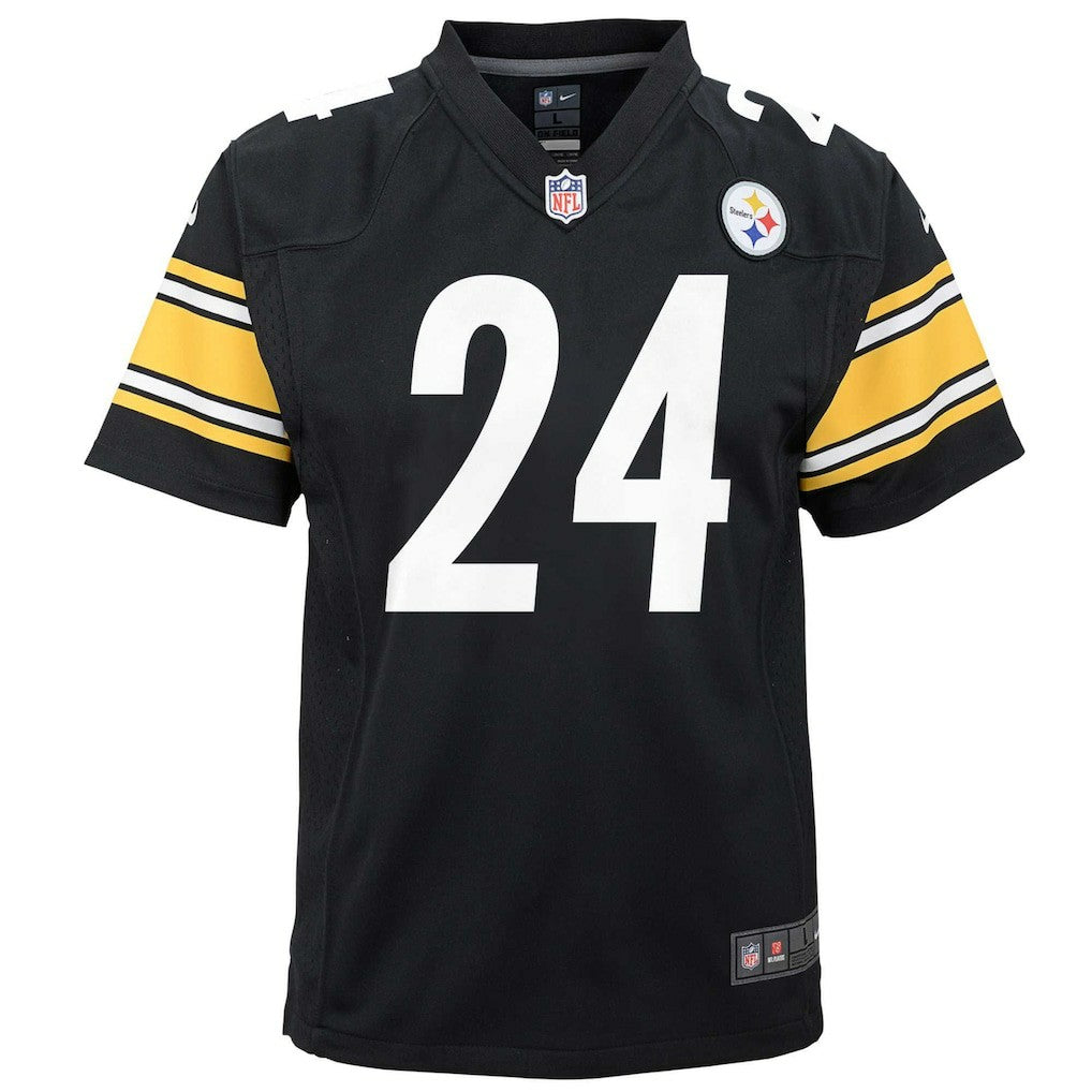 Nike Joey Porter Jr. Pittsburgh Steelers Youth Game Jersey Black
