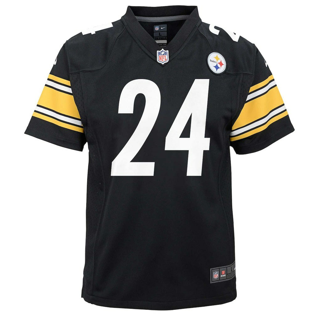 Nike Joey Porter Jr. Pittsburgh Steelers Youth Game Jersey Black