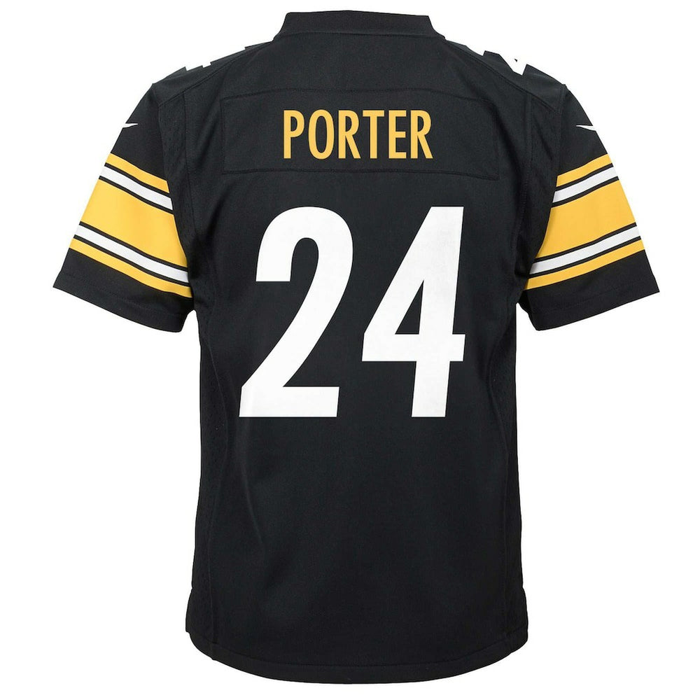 Nike Joey Porter Jr. Pittsburgh Steelers Youth Game Jersey Black