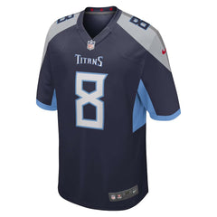 Nike Will Levis Tennessee Titans Youth Game Jersey Navy