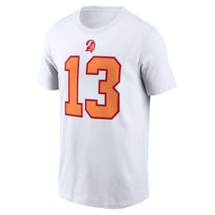 Nike Mike Evans '76 Tampa Bay Buccaneers 50th Season Name & Number T-Shirt White