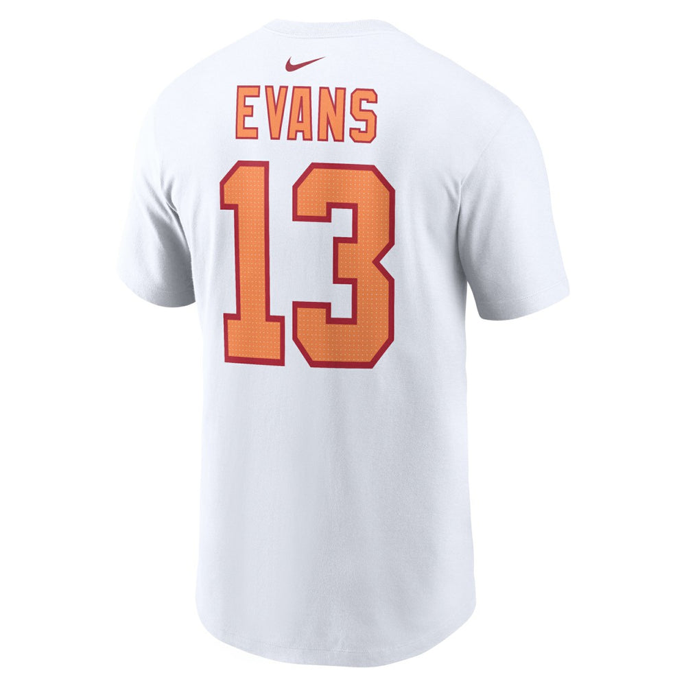 Nike Mike Evans '76 Tampa Bay Buccaneers 50th Season Name & Number T-Shirt White