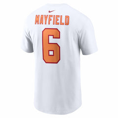 Nike Baker Mayfield '76 Tampa Bay Buccaneers 50th Season Name & Number T-Shirt White
