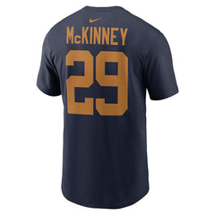 Nike Xavier McKinney Green Bay Packers The 1923 Classic Name & Number T-Shirt Navy