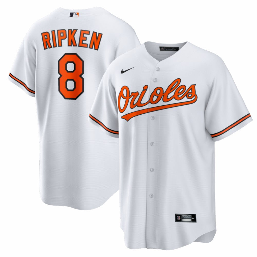 Cal Ripken Jr. Baltimore Orioles Nike Home Retired Player Replica Jersey - White - Nike on Sale