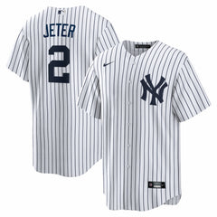 Derek Jeter New York Yankees Nike Home Retired Player Replica Jersey - White - Nike on Sale