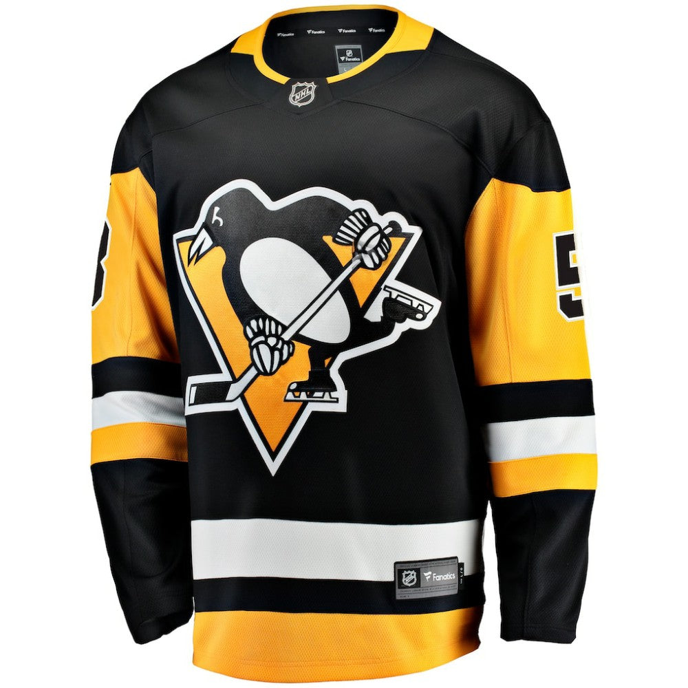 Kris Letang Pittsburgh Penguins Fanatics Home Breakaway Jersey - Black - NHL 200119689