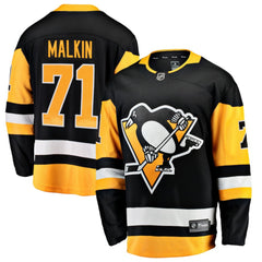 Evgeni Malkin Pittsburgh Penguins Fanatics Home Breakaway Jersey - Black - NHL 200119690