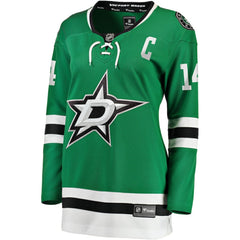 Jamie Benn Dallas Stars Fanatics Women's Captain Patch Home Breakaway Player Jersey - Kelly Green - NHL 200119693