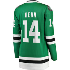 Jamie Benn Dallas Stars Fanatics Women's Captain Patch Home Breakaway Player Jersey - Kelly Green - NHL 200119693