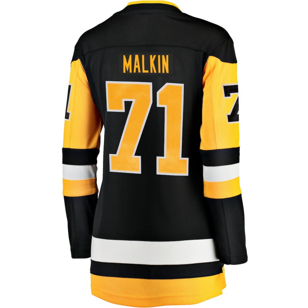 Evgeni Malkin Pittsburgh Penguins Fanatics Women's Home Breakaway Player Jersey - Black - NHL 200119695