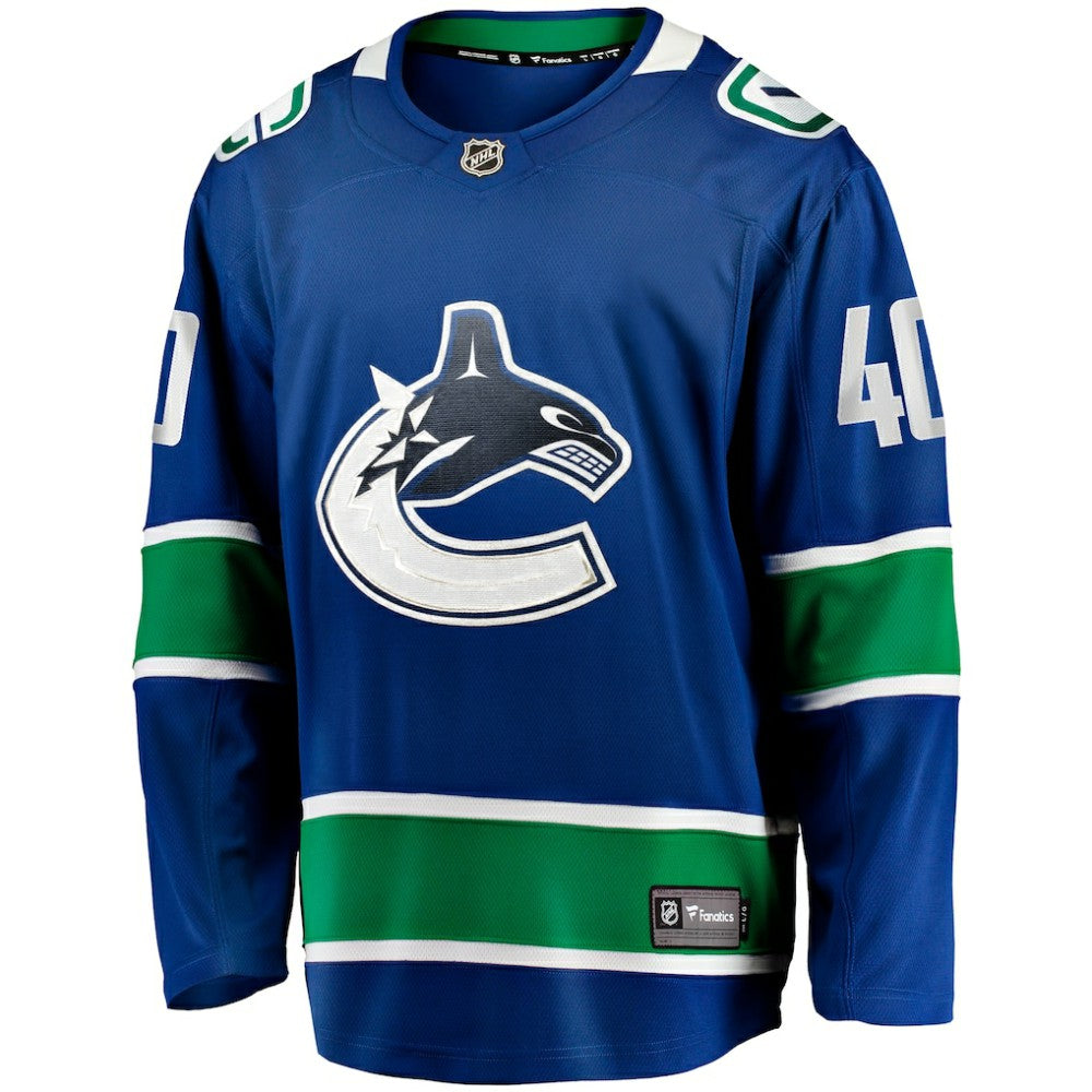 Elias Pettersson Vancouver Canucks Fanatics Home Breakaway Jersey - Blue - NHL 200119699
