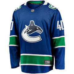 Elias Pettersson Vancouver Canucks Fanatics Home Breakaway Jersey - Blue - NHL 200119699