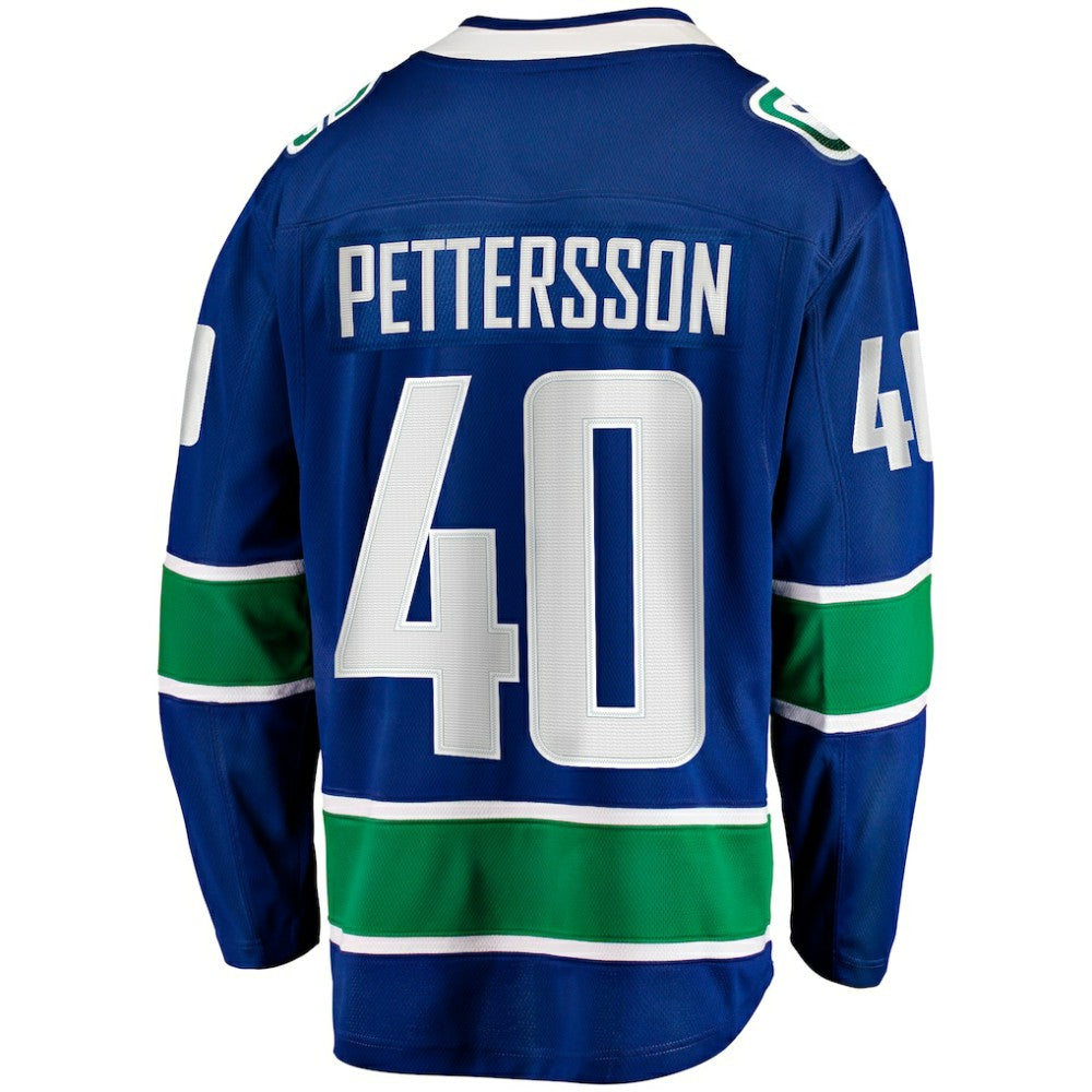 Elias Pettersson Vancouver Canucks Fanatics Home Breakaway Jersey - Blue - NHL 200119699