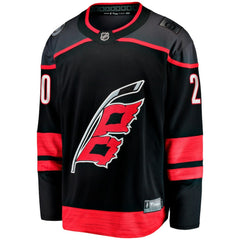 Sebastian Aho Carolina Hurricanes Fanatics Home Breakaway Jersey - Black - NHL 200119703