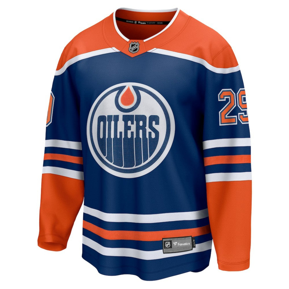Leon Draisaitl Edmonton Oilers Fanatics Home Breakaway Jersey - Royal - NHL 200119710