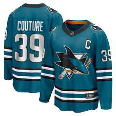 Logan Couture San Jose Sharks Fanatics Home Breakaway Jersey - Teal - NHL 200119711