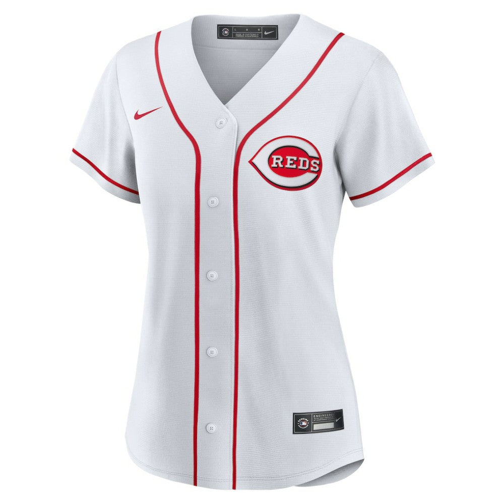 Ke'Bryan Hayes Cincinnati Reds Nike Women's Home Replica Jersey - White - Nike Lifestyle