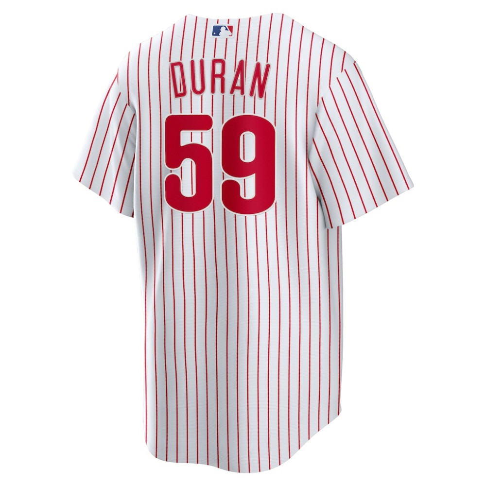 Jhoan Duran Philadelphia Phillies Nike Home Replica Jersey - White - Nike Online