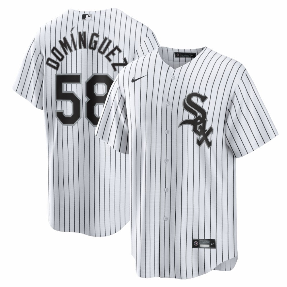 Seranthony Domínguez Chicago White Sox Nike Home Replica Jersey - White - Nike Online