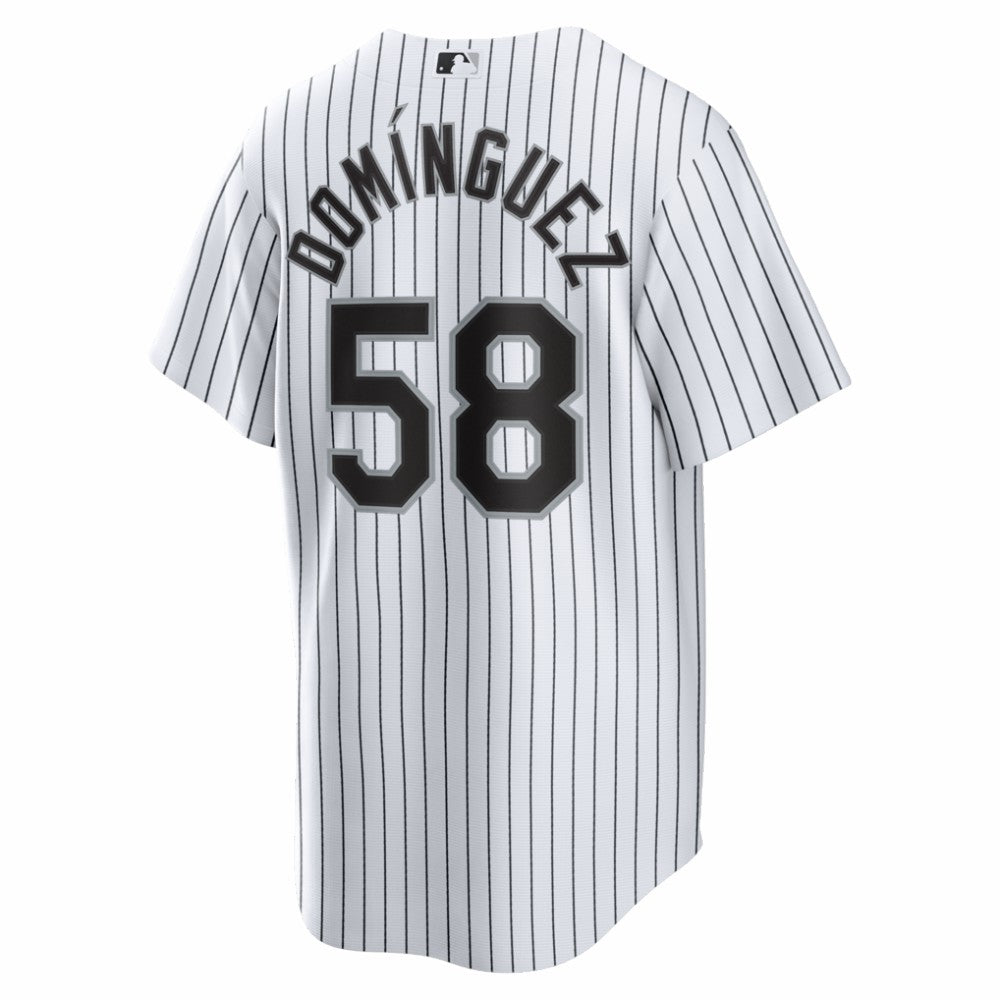 Seranthony Domínguez Chicago White Sox Nike Home Replica Jersey - White - Nike Online