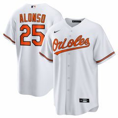 Pete Alonso Baltimore Orioles Nike Home Replica Jersey - White - Nike Lifestyle