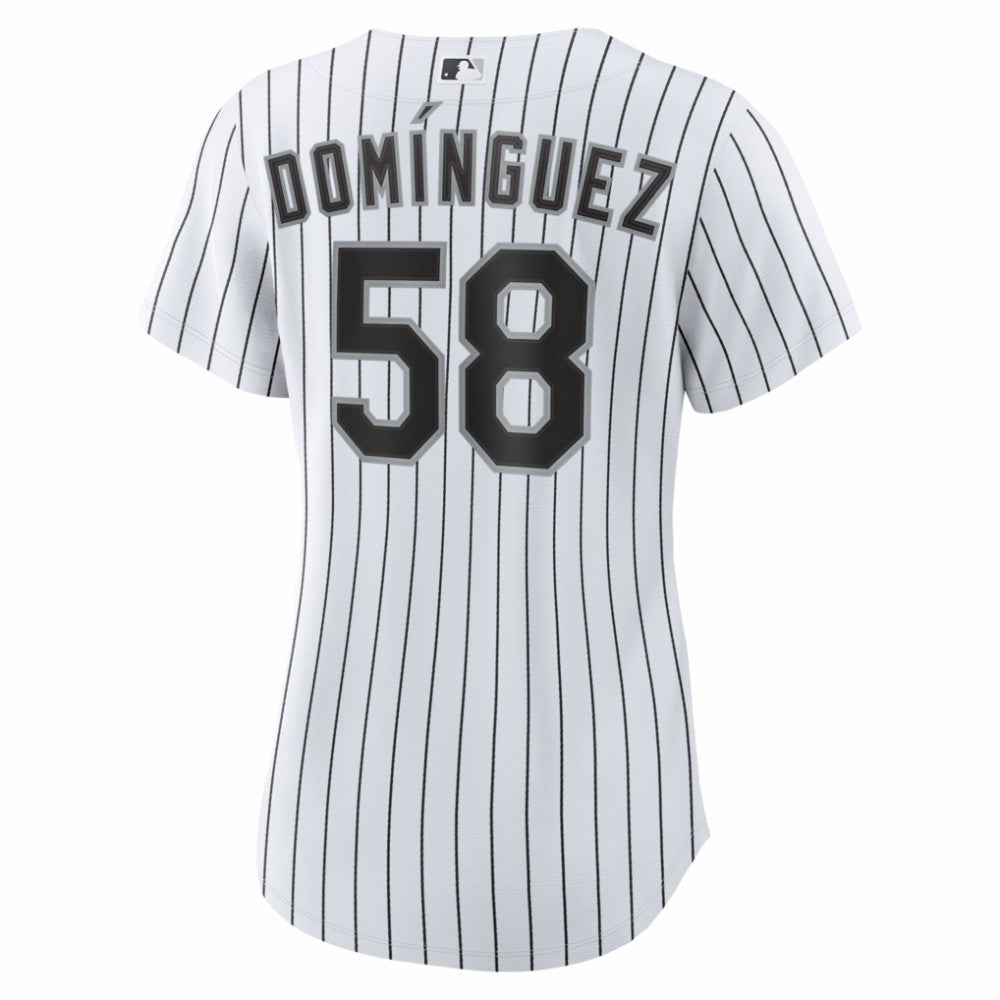 Seranthony Domínguez Chicago White Sox Nike Women's Home Replica Jersey - White - Nike on Sale