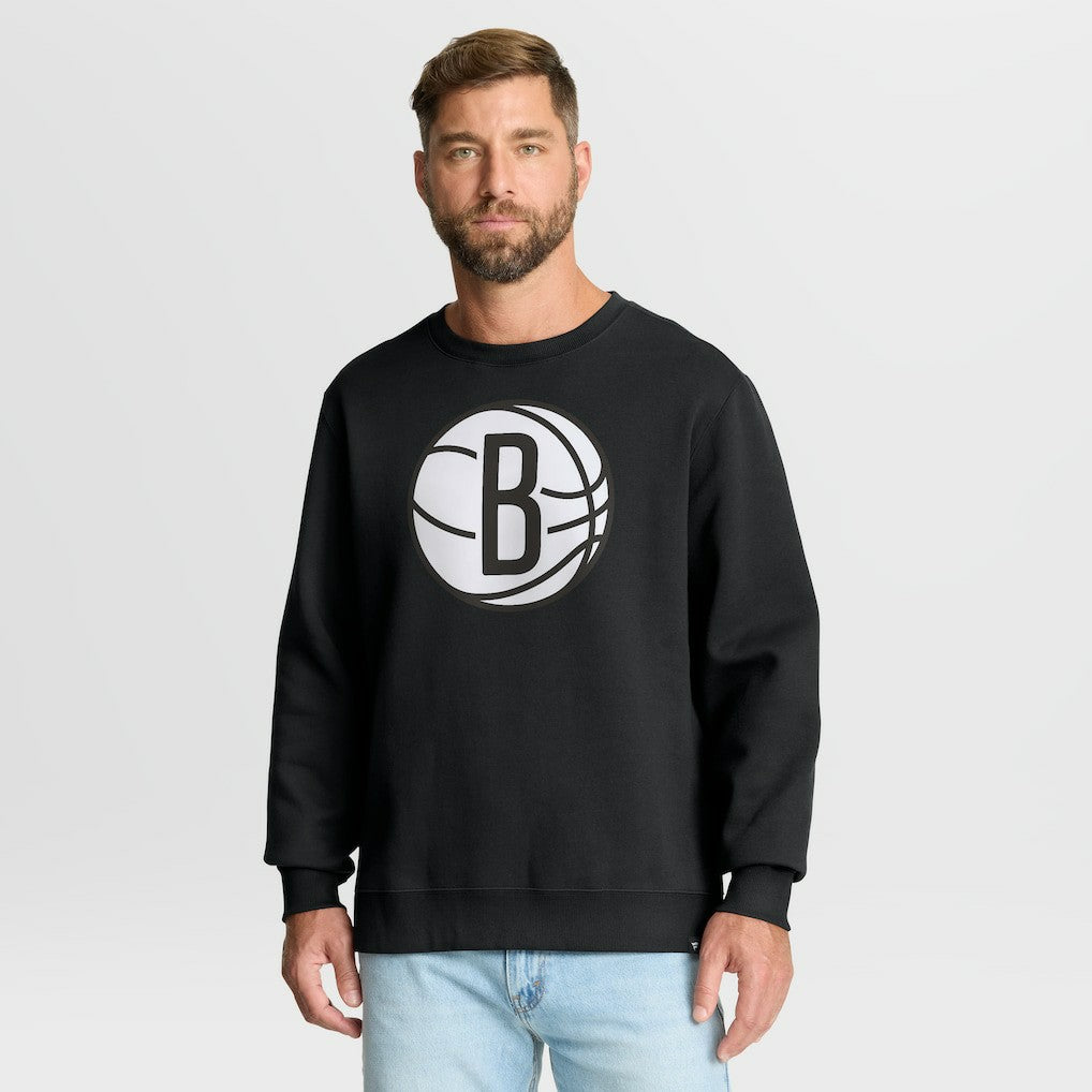 Brooklyn Nets Essential Legacy Sweatshirt Black | Fanatics for sale
