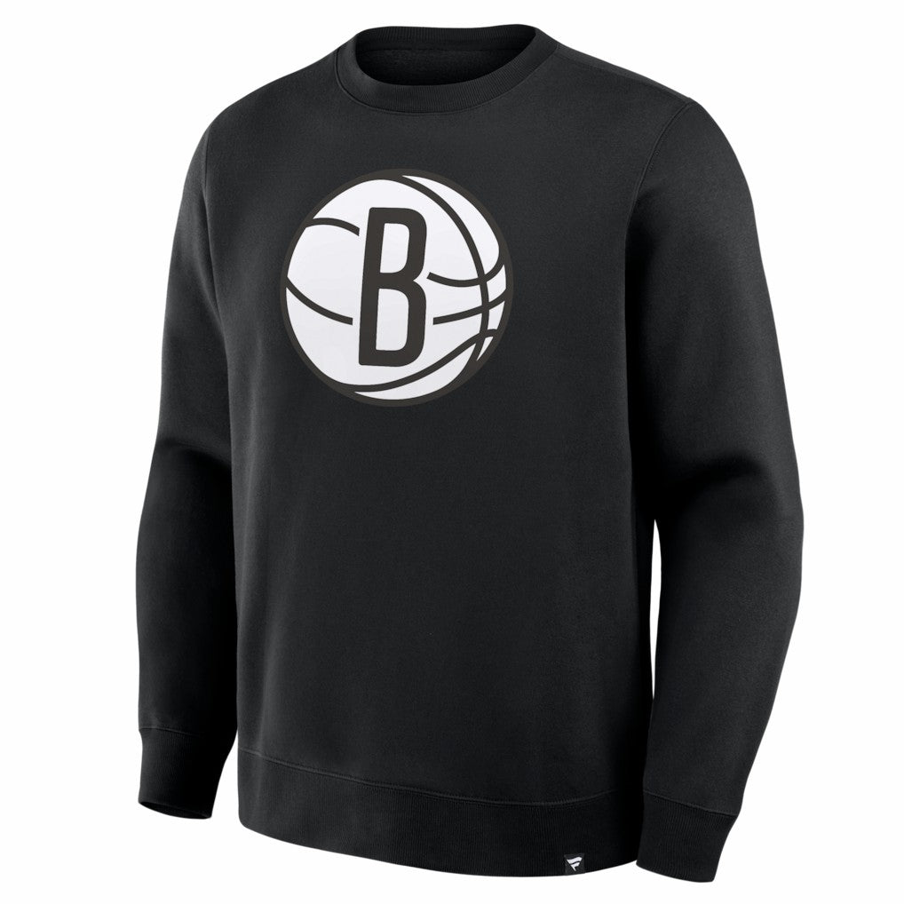 Brooklyn Nets Essential Legacy Sweatshirt Black | Fanatics for sale