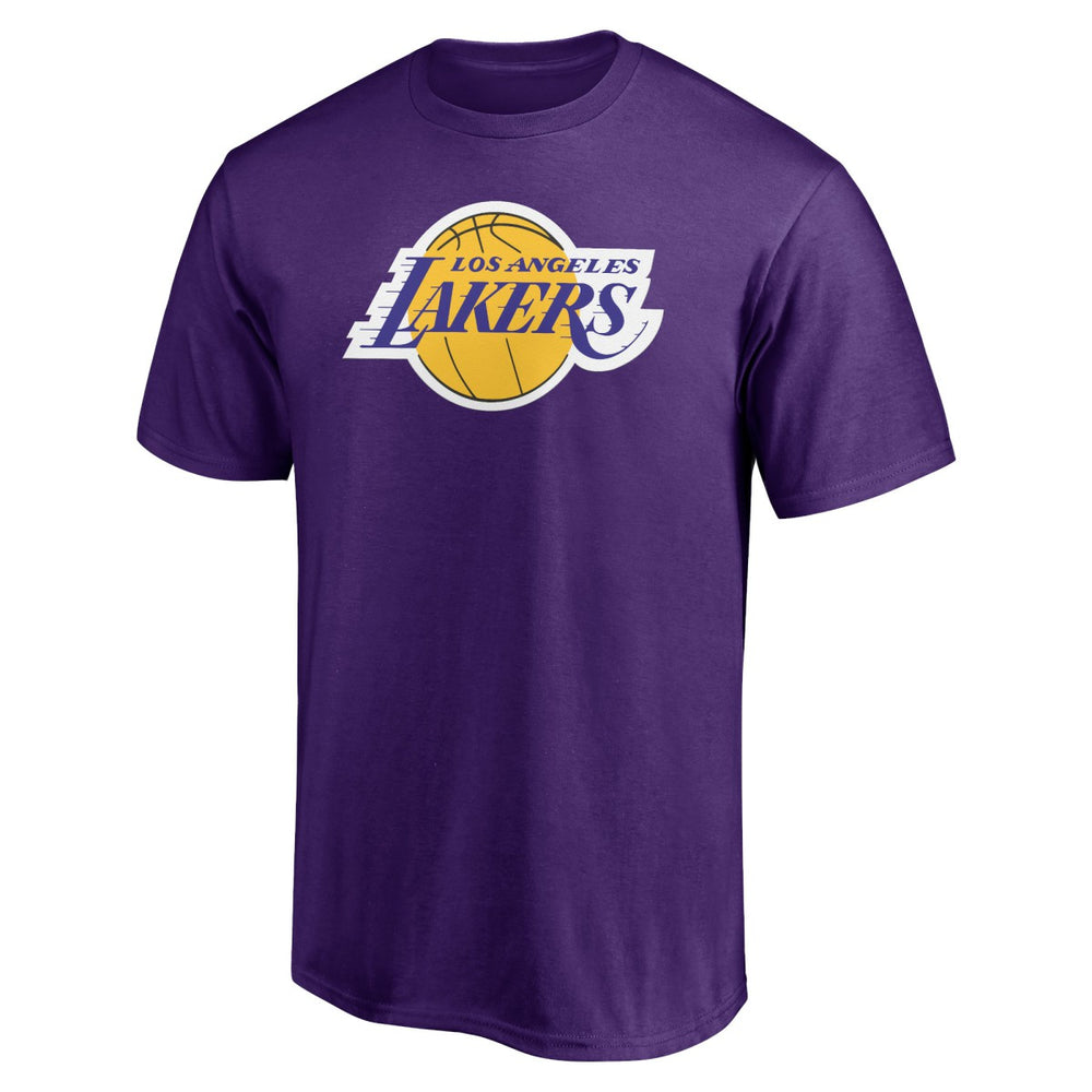 Los Angeles Lakers Primary Logo T-Shirt Purple