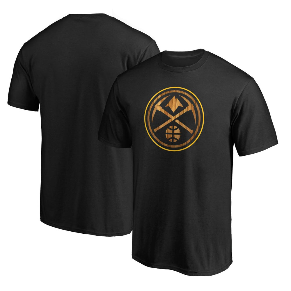 Denver Nuggets Hardwood T-Shirt Black