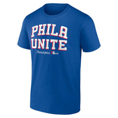 Philadelphia 76ers Hometown Collection Phila Unite T-Shirt Royal
