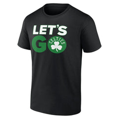 Boston Celtics Hometown Collection Let's Go T-Shirt Black
