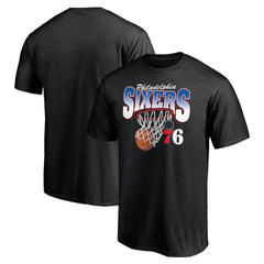 Philadelphia 76ers Balanced Floor T-Shirt Black
