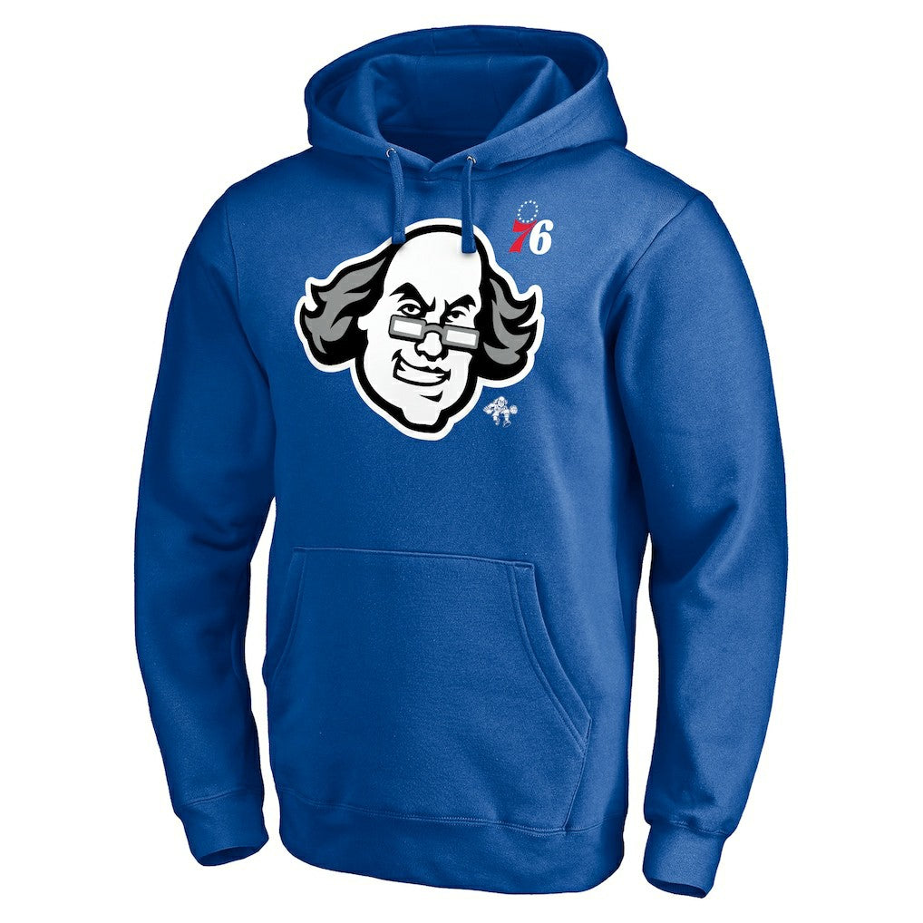 Philadelphia 76ers Hometown Collection Post Up Pullover Hoodie Royal