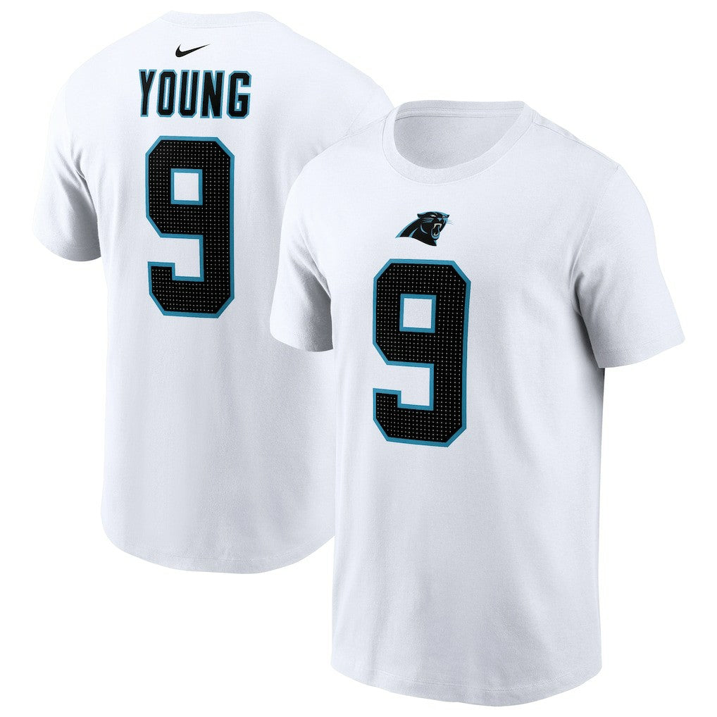 Nike Bryce Young Carolina Panthers Player Name & Number T-Shirt White