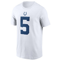 Nike Anthony Richardson Indianapolis Colts Player Name & Number T-Shirt White